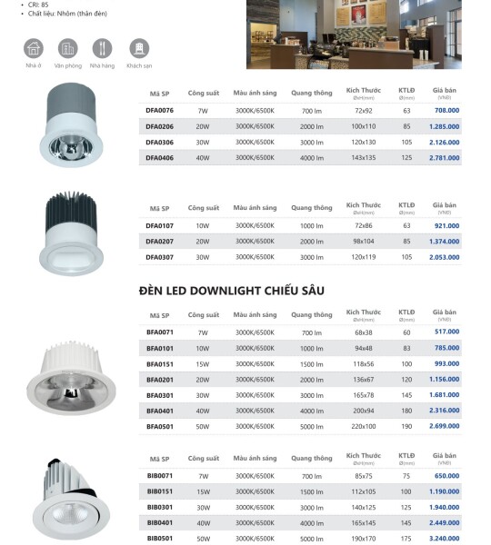 Catalog Bảng Giá DUHAL