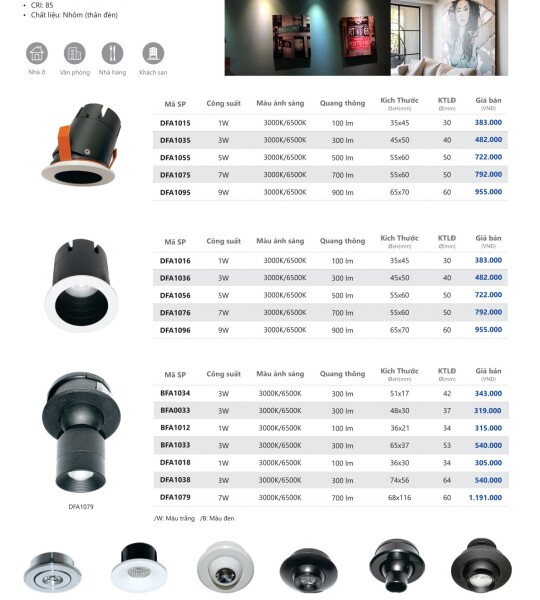 Catalog Bảng Giá DUHAL