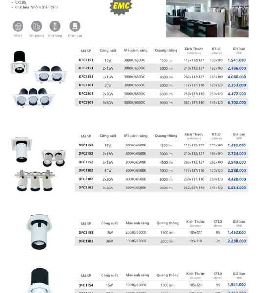 Catalog Bảng Giá DUHAL