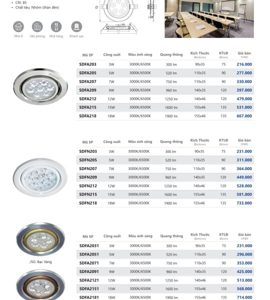 Catalog Bảng Giá DUHAL