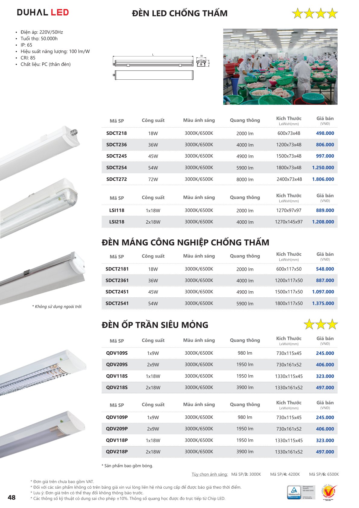 Catalog Bảng Giá DUHAL