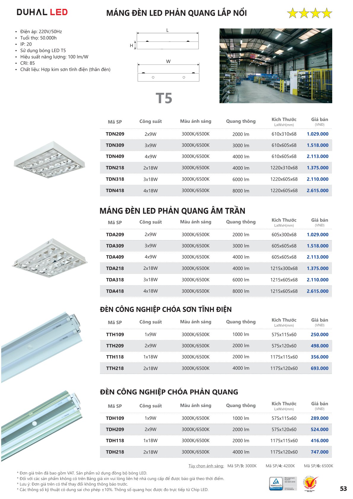 Catalog Bảng Giá DUHAL