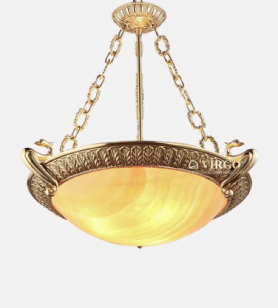 ĐÈN THẢ ĐỒNG CHAO ĐÁ CỔ ĐIỂN P293/65