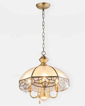 ĐÈN THẢ CHỤP ĐỒNG CAO CẤP P1923