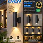 ĐÈN TƯỜNG LED 2 ĐẦU 3 CHẾ ĐỘ EVEN