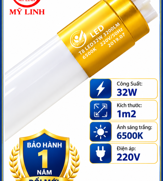 BÓNG LED 1M2 32W MỸ LINH -  CHẤT LƯỢNG