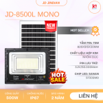 Đèn Năng Lượng Mặt Trời 500W Jindian JD-8500L. HÀNG XỊN