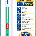 BÓNG LED 1M2 52W EVEN - CHẤT LƯỢNG