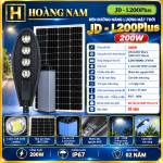 Đèn Đường Năng Lượng Mặt Trời Chuyên Công Trình 200W JD - L200PLus