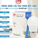 BÓNG ĐÈN LED BULD TRỤ TRÒN 3W MỸ LINH