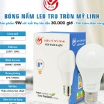 BÓNG ĐÈN LED BULD TRỤ TRÒN 9W MỸ LINH