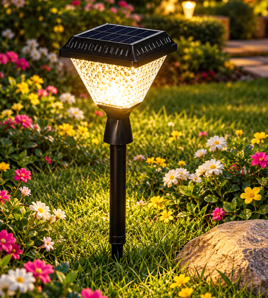 Đèn Cắm Cỏ NLMT 16x60cm