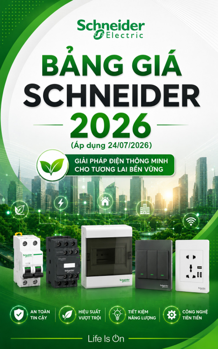 Truy Cập Website Thiết Bị Điện Schneider