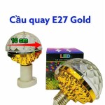 CẦU QUAY LED 7 MÀU ĐUI 27