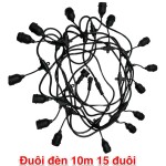 DÂY ĐUI ĐÈN 10m 15 Đui ( đủ mét)