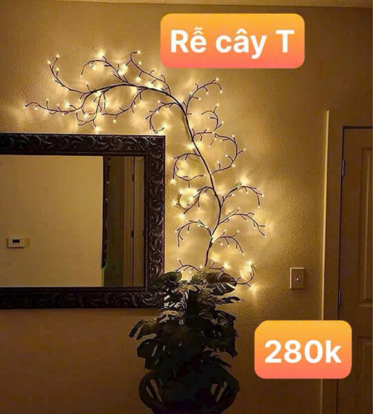 Rể Cây Led Trang Trí